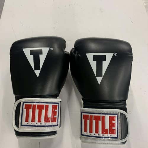 Used Title Boxing Gloves Medium