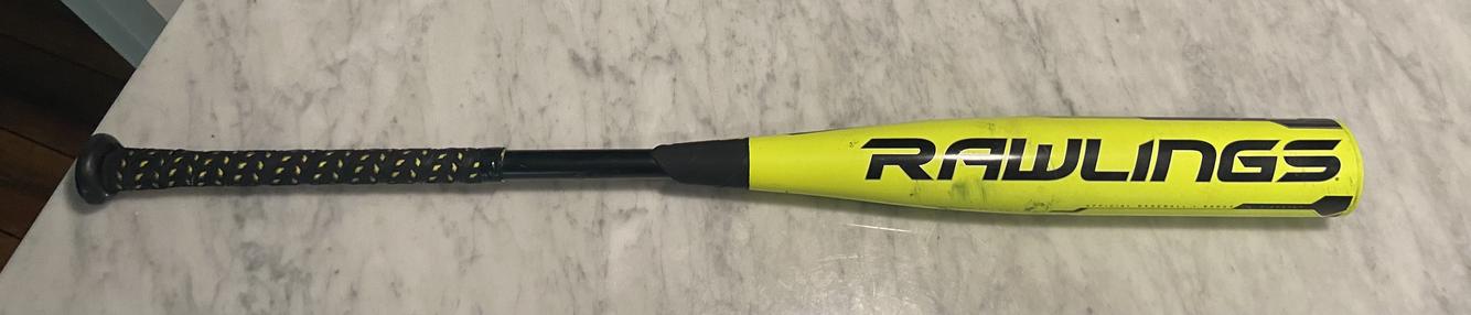 Used High School/College USSSA Certified Rawlings Composite Quatro Bat (-3) 30 oz 33"