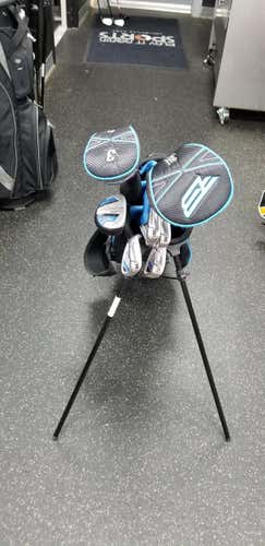 Used Tour Edge Bazzoka 360 9 Piece Graphite Regular Golf Club Sets Ladies