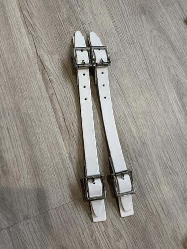 2 Pack New Goalie replacement leather boot strap