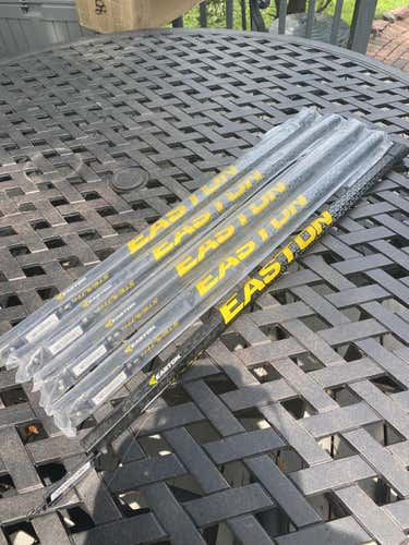 5 Left — New Easton Stealth Scandium THT 100 Attack Lacrosse Shaft