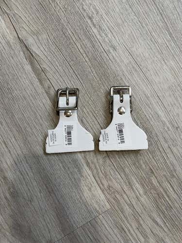 2 pack goalie leather straps attachment strap