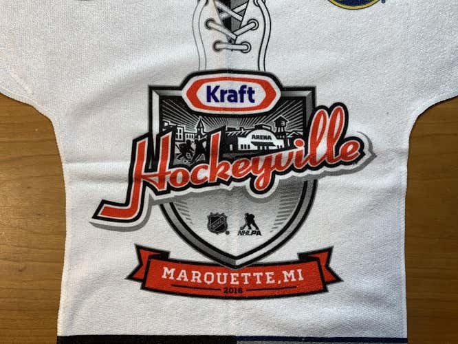 Rare Hockeyville 2016 Marquette MI jersey towel