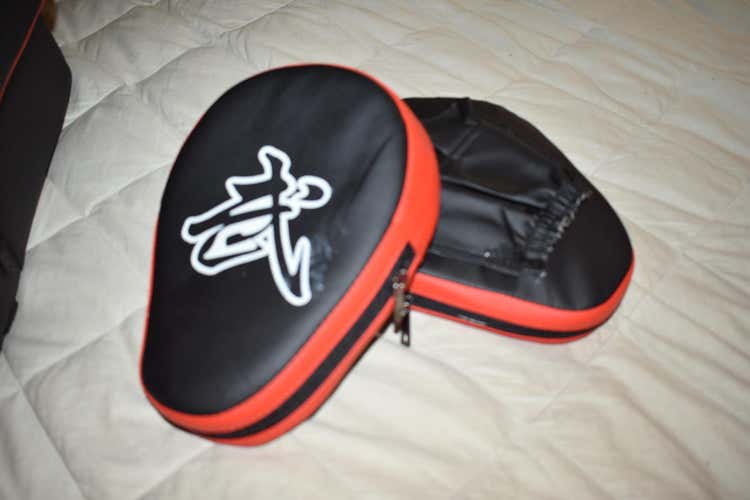 Red/Black Punch Mitts - New Condition!