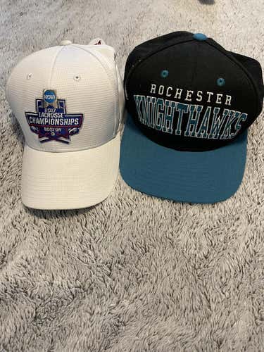 Rochester nighthawks snapback/ 2017 final four strapback