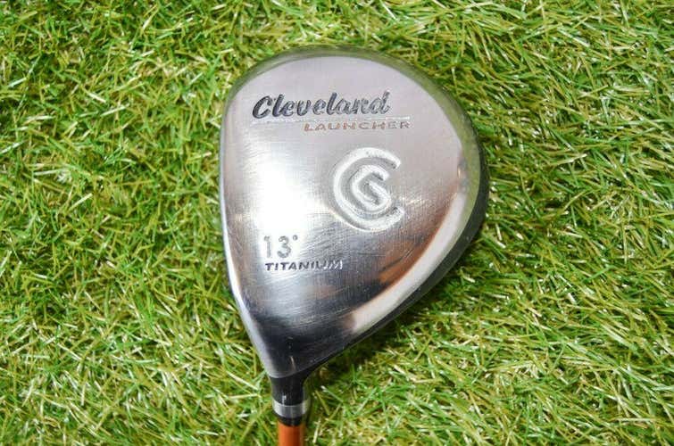 Cleveland	Titanium	Wood 13	Left Handed	43.5"	Graphite	Stiff	New Grip