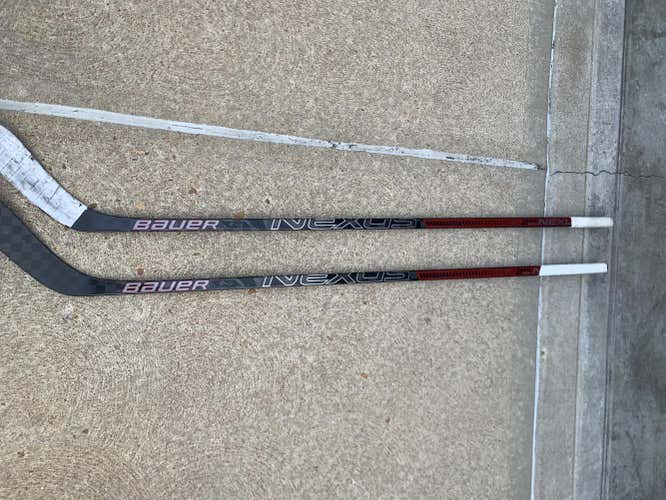 *2 PACK* Red Senior Right Handed Nexus 2N Pro Hockey Stick