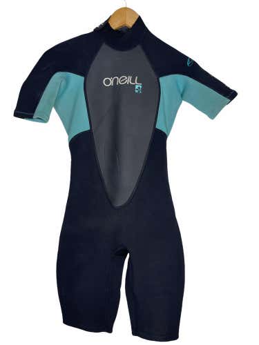 O'Neill Womens Spring Shorty Wetsuit Size 6 Hammer 2/1