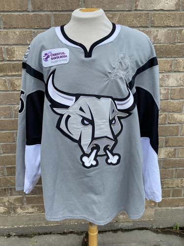 CCM San Antonio Rampage Pro Game Used Jersey Size 56 NOREAU Signed 7318