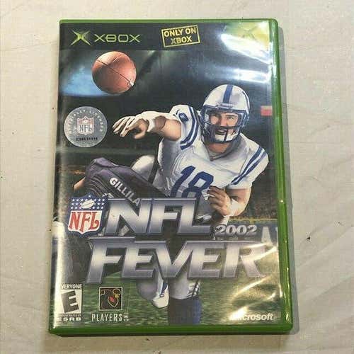 NFL Fever 2002 Microsoft XBox Game - Complete