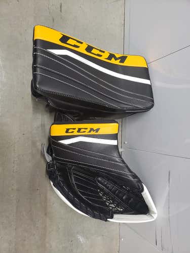 Black Senior New CCM Extreme Flex II Pro Glove and Blocker