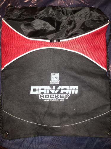 Can/Am Hockey Drawstring Bag