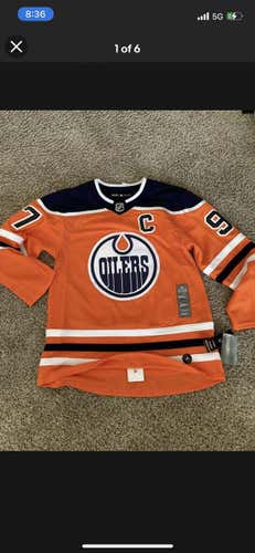 Conner McDavid Authentic Jersey