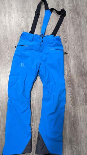 Blue Men's Medium Salomon Ski Pants