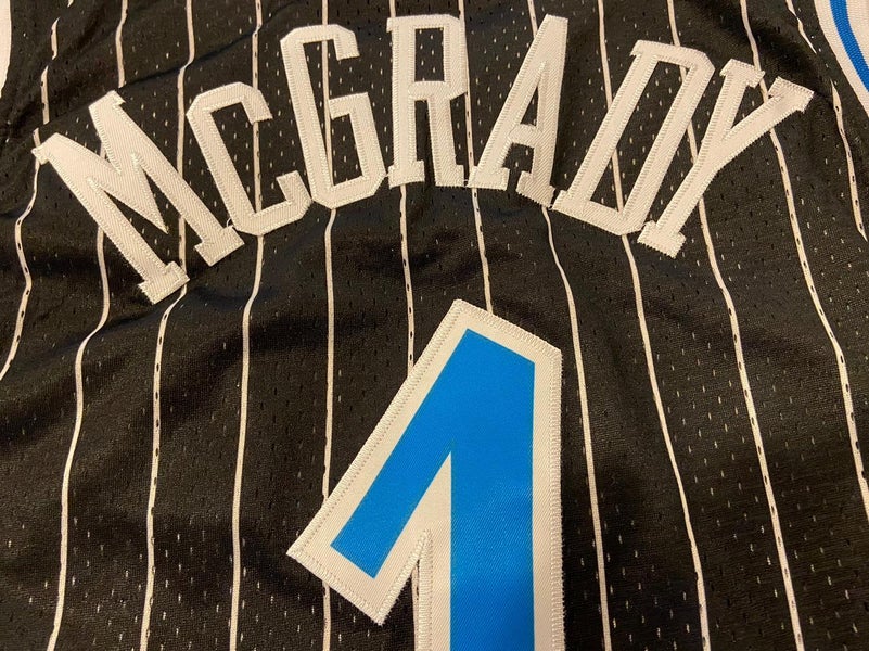 Retro Tracy McGrady #1 Orlando Magic Adidas Basketball Jersey Size
