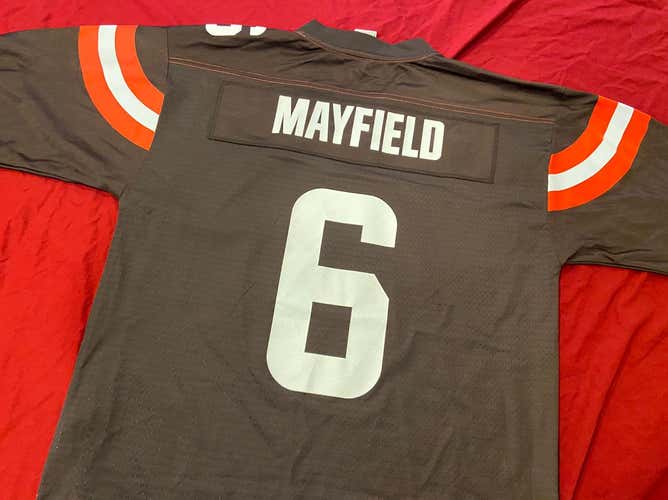 Baker Mayfield Cleveland Browns Rookie Year Style NFL Jersey * NWOT NEW