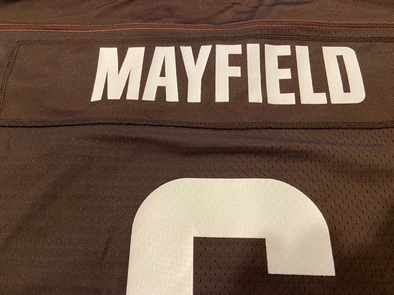 Baker Mayfield Cleveland Browns Rookie Year Style NFL Jersey * NWOT NEW