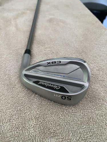 1 Used Men's Cleveland Right Handed CBX Wedge Regular Flex 50 Degree Graphite Shaft