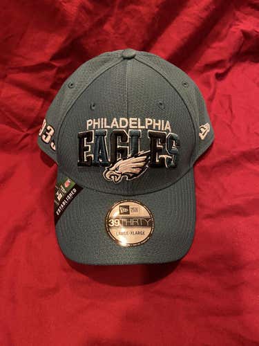 NFL Philadelphia Eagles New Era On Field Green Hat - Small / Medium * NWT