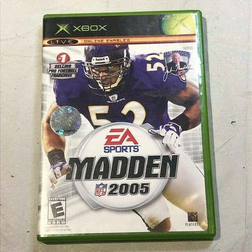 Madden NFL 2005 (Microsoft Xbox, 2004) - complete