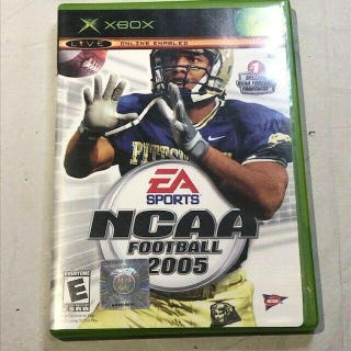 NCAA Football 2004 & 2005 - Original Xbox Games - Complete