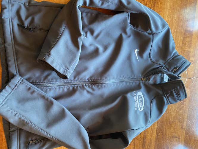 Gray Culver Prep Lacrosse Used Medium Nike Jacket