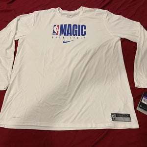 NBA Orlando Magic Nike Basketball Long Sleeve Workout XXXL Tall Workout T-Shirt * NWT