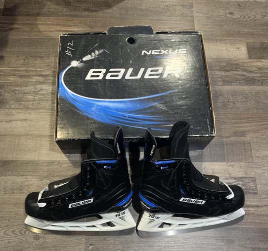 New Pro Stock Bauer Nexus 1N Hockey Skates Size 8 3/4