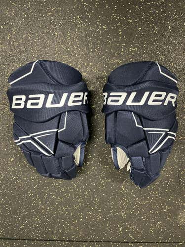 Blue Senior Bauer 14" NSX Gloves