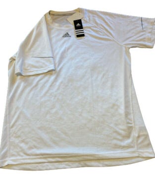 NWT Adidas CC Run Short Sleeve Running Shirt White Sz. XL