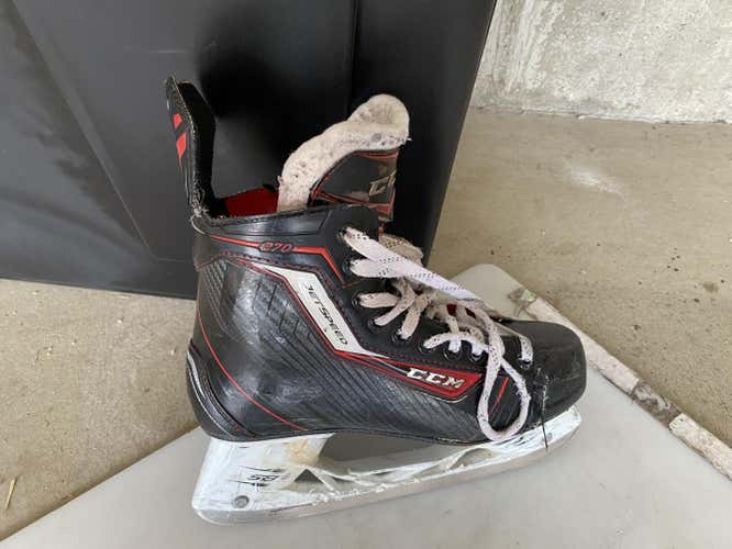 Junior Used CCM JetSpeed 270 Hockey Skates Size 6.5