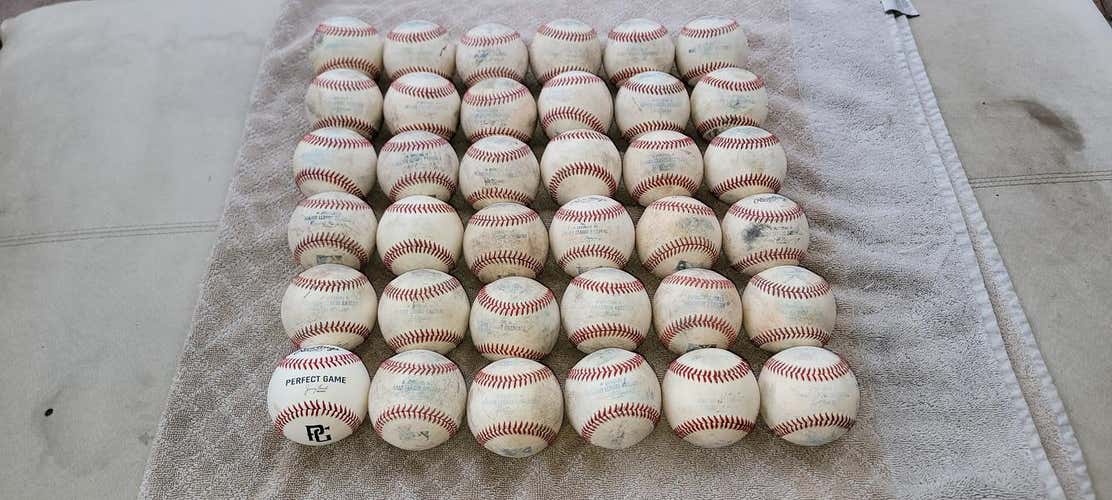 Used Rawlings Baseballs 36 Pack (3 Dozen)