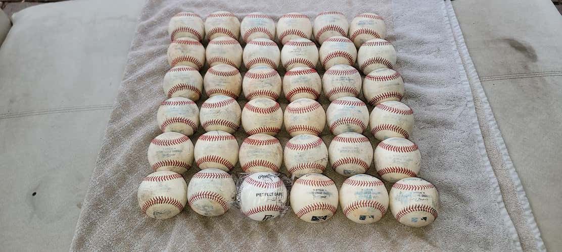 Used Rawlings Baseballs 36 Pack (3 Dozen)