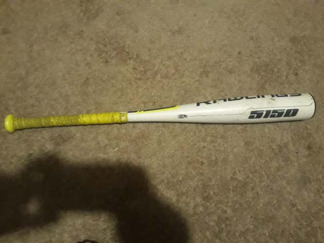 Used Kid Pitch (9YO-13YO) USSSA Certified 2018 Rawlings Alloy 5150 Bat (-10) 19 oz 29"
