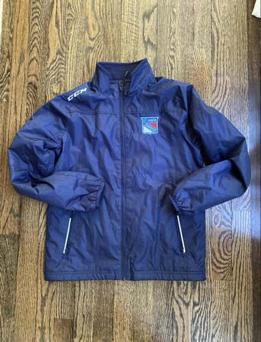 CJR CT Jr Rangers Light Fall/Winter Jacket by CCM