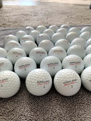 36 Used Kirkland Signature Performance+ Golf Balls
