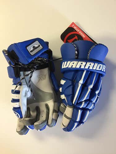 Royal Blue New Warrior 13" Regulator 2 Lacrosse Gloves