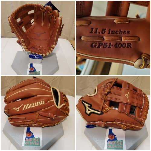 New Mizuno Right Hand Throw Pro Select Baseball Glove 11.5"