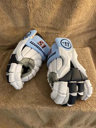 NWOT Warrior Burn Pro (Team 91 Carolina) Lacrosse Gloves Size XL