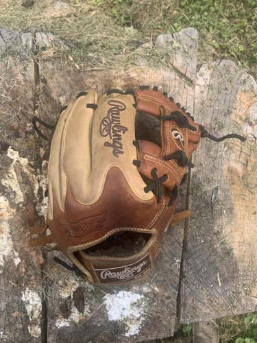Brown Used Infield 11.5" Heart of the Hide Baseball Glove