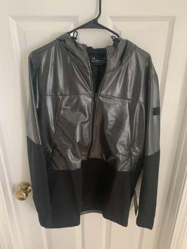 New Gray Adult Large Under Armour Jacket