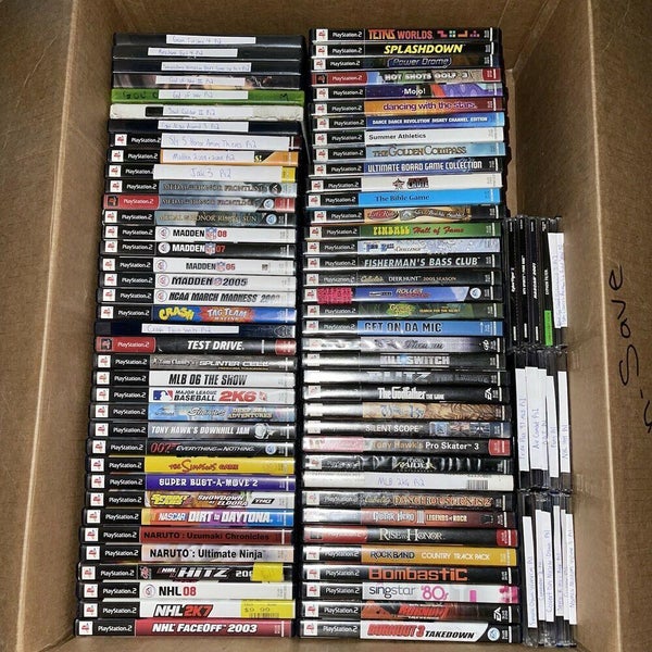 PlayStation 2 game lot