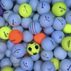 Assorted 100 Pack Golf Balls