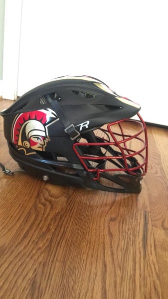 Black Used Adult Player's Cascade R Helmet