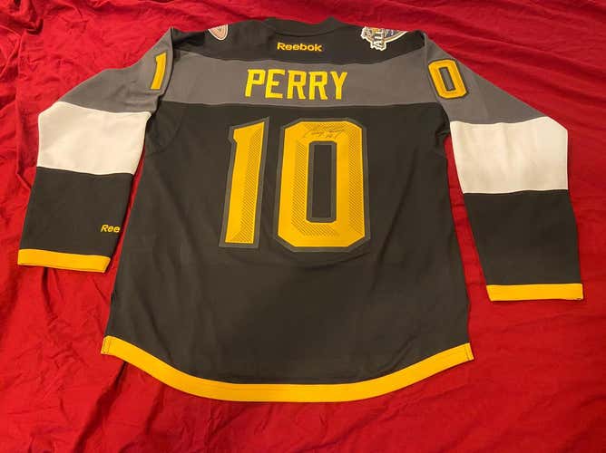 Ducks Corey Perry Signed / Autographed 2016 Nashville NHL All Star Game Replica Black Hockey Jersey