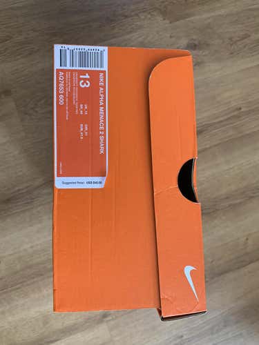 Red Men's Molded Cleats Nike ALPHA