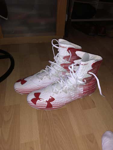 Red Men's Size 13 (Women's 14) High Top Highlight