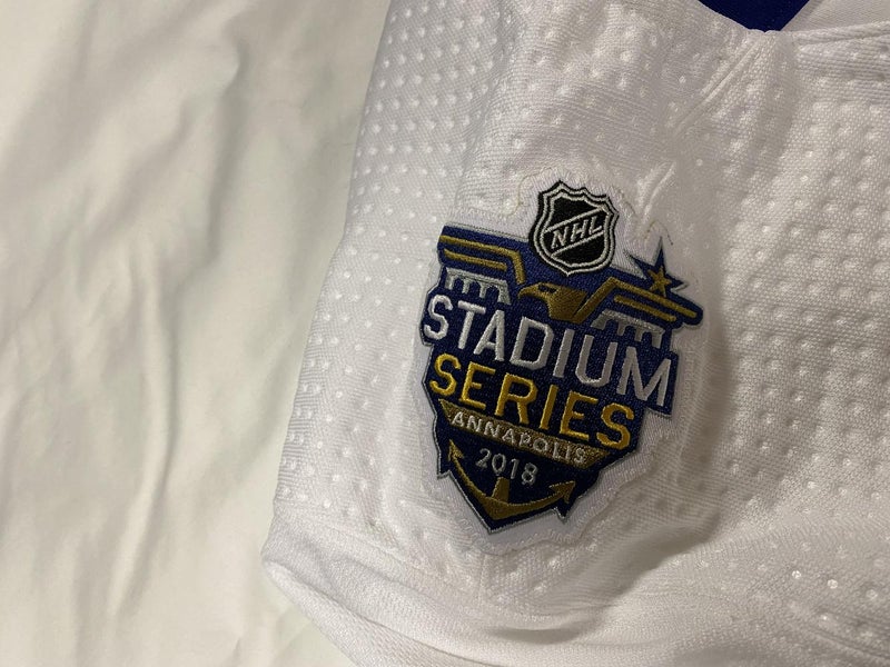 Pro Stock Toronto Maple Leafs Practice Jersey- White (2018 NHL Stadium  Series) Size 58 w/LOA