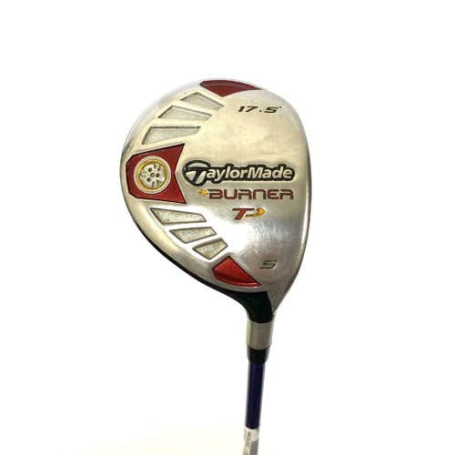 Used Taylormade Burner Tp Mens Right 5 Wood Graphite Stiff