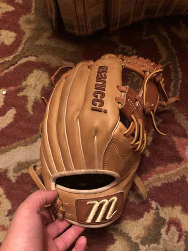 Brown Used Marucci Right Hand Throw Cypress Series Baseball Glove 11.5"